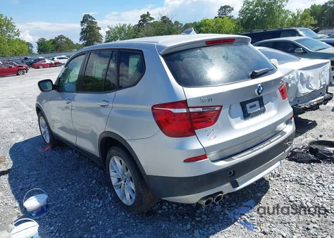 2013 BMW X3 xDrive28I from USA, damaged, VIN 5UXWX9C56D0D06466